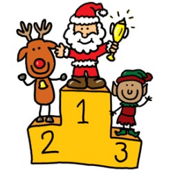 Eaton's Old Fashioned Christmas Coloring Contest - Preschool Entries